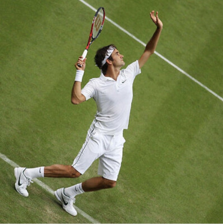 Roger Federer: Serving Seven Life Aces